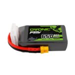 Ovonic 14.8V 80C 650mah 4S Lipo Battery Pack with XT30 Plug for FPV