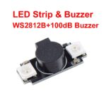 2-in-1 WS2812B 5V LED with Alarm Buzzer 100dB Motor Base Light for Naze32 F3 F4 F7 Flight Control FPV RC Drone Helicopter