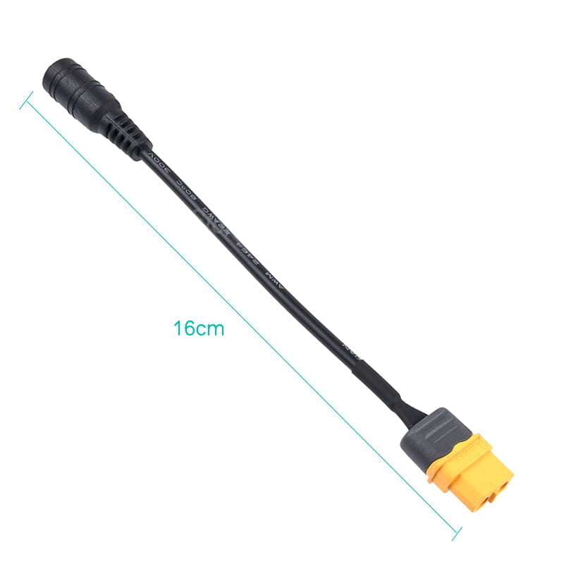XT60 to DC 5.5/2.1mm Female Adapter Power Cable