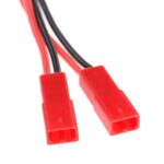 JR 1 Male to JST 2 Female Y Connector Adapter Splitter Cable for RC Kits