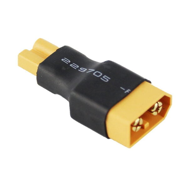 Male XT60 to Female XT30 Plug Adaptor Converter Compact Light Wireless Adapter for Turnigy Drone FPV