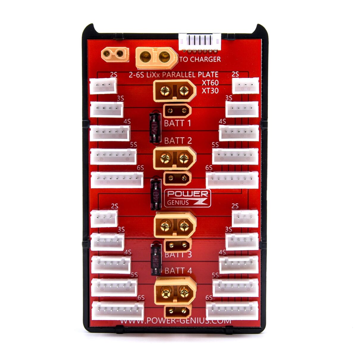 XT30 XT60 RC Lipo Battery Parallel Charging Board 2 in 1 2S-6S Lipo Battery Parallel Balanced Charging Plate